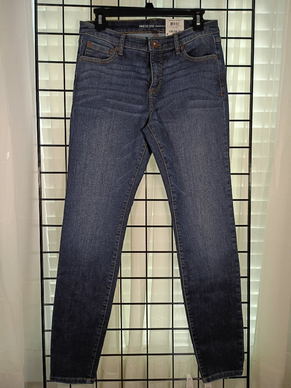 INC Denim Skinny Jeans Size 6/28 Curvy